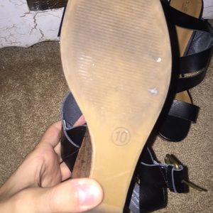 Mossimo Supply Co. Shoes - NWOT Wedge heels black Mossimo Supply Co. Shoes - NWOT Wedge heels black
